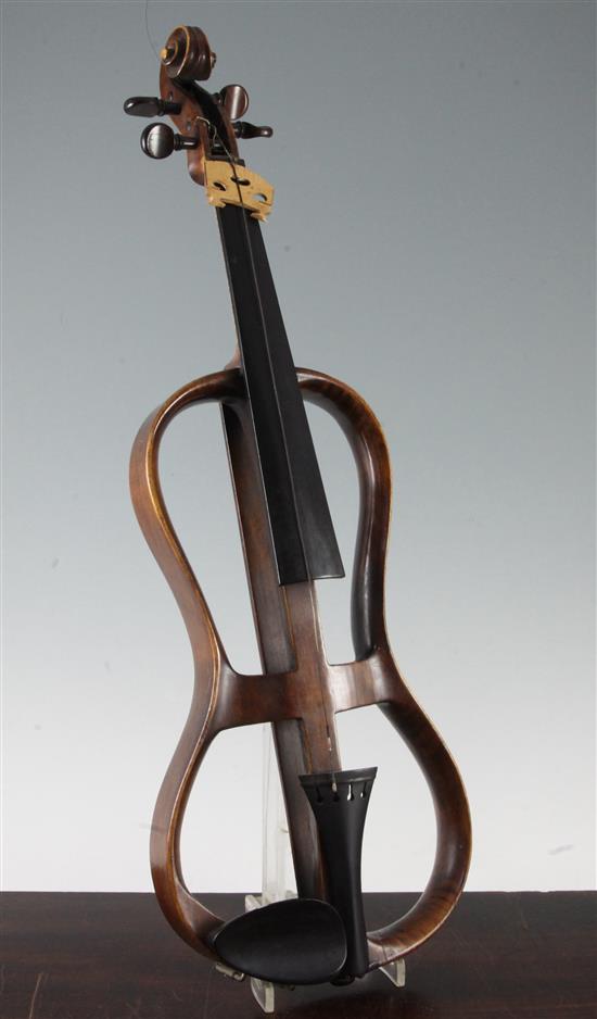 A mute violin, 24in.